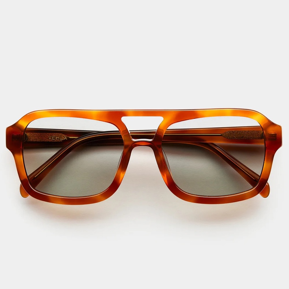 VEHLA DIXIE SUNGLASSES - HONEY TORT/GRAPHITE